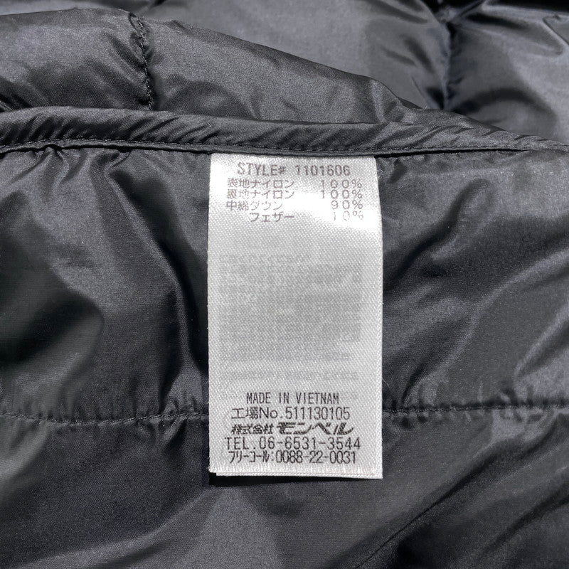 【中古品】【メンズ】 mont-bell モンベル LIGHT ALPINE DOWN JACKET 1101606 ライト アルパイン ダウンジャケット アウター 144-261005-yo-12-teih サイズ：L カラー：ブラック 万代Net店