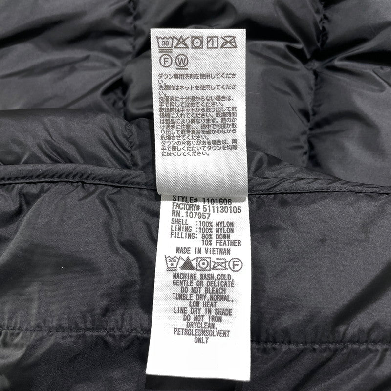 【中古品】【メンズ】 mont-bell モンベル LIGHT ALPINE DOWN JACKET 1101606 ライト アルパイン ダウンジャケット アウター 144-261005-yo-12-teih サイズ：L カラー：ブラック 万代Net店