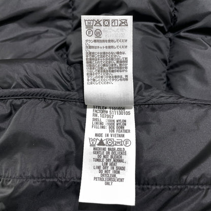 【中古品】【メンズ】 mont-bell モンベル LIGHT ALPINE DOWN JACKET 1101606 ライト アルパイン ダウンジャケット アウター 144-261005-yo-12-teih サイズ：L カラー：ブラック 万代Net店