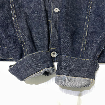 【中古品】【メンズ】 WAREHOUSE ウエアハウス ”1946 MODEL" 1ST TYPE DENIM JACKET S2001XX 1946年モデル 1STタイプ デニムジャケット アウター 145-261005-yo-05-teih サイズ：38 カラー：インディゴ 万代Net店