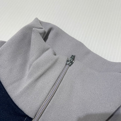 【現状渡し品】【メンズ】 ADIDAS アディダス 70～80's TRACK JACKET VINTAGE 70～80年代 トラックジャケット ライトアウター VENTEX社製 ヴィンテージ 148-261005-yo-08-teih サイズ：8-54 カラー：グレー/イエロー/ネイビー 万代Net店