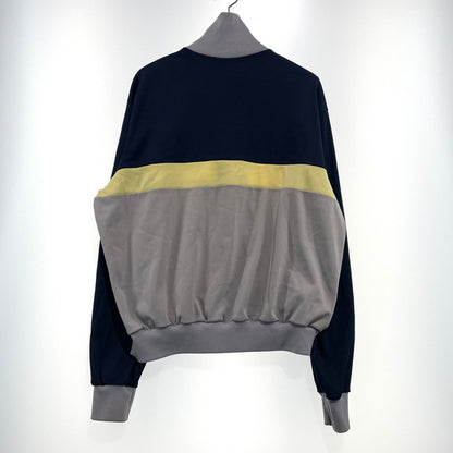 【現状渡し品】【メンズ】 ADIDAS アディダス 70～80's TRACK JACKET VINTAGE 70～80年代 トラックジャケット ライトアウター VENTEX社製 ヴィンテージ 148-261005-yo-08-teih サイズ：8-54 カラー：グレー/イエロー/ネイビー 万代Net店
