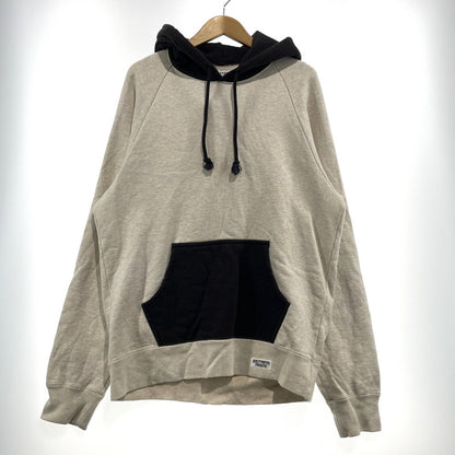 【中古品】【メンズ】 WACKO MARIA ワコマリア TWO-TONE WASHED HEAVY WEIGHT PULLOVER HOODIE "TYPE-1" ツートーン ウォッシュド ヘビーウェイト プルオーバー フーディ 長袖 トップス 140-261005-yo-13-teih サイズ：L カラー：アイボリー 万代Net店