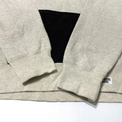 【中古品】【メンズ】 WACKO MARIA ワコマリア TWO-TONE WASHED HEAVY WEIGHT PULLOVER HOODIE "TYPE-1" ツートーン ウォッシュド ヘビーウェイト プルオーバー フーディ 長袖 トップス 140-261005-yo-13-teih サイズ：L カラー：アイボリー 万代Net店