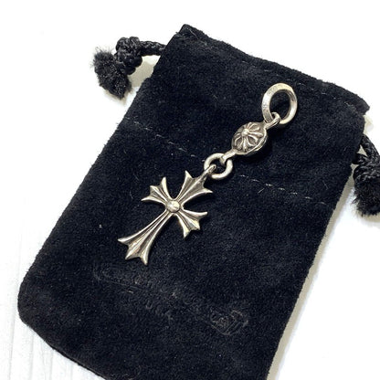 【中古品】【メンズ】 CHROME HEARTS クロムハーツ 1B TNY CH CRS 1ボールタイニー クロスチャーム アクセサリー ペンダントトップ 925 190-261027-ko-06-teih カラー：シルバー 万代Net店