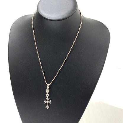 【中古品】【メンズ】 CHROME HEARTS クロムハーツ 1B TNY CH CRS 1ボールタイニー クロスチャーム アクセサリー ペンダントトップ 925 190-261027-ko-06-teih カラー：シルバー 万代Net店