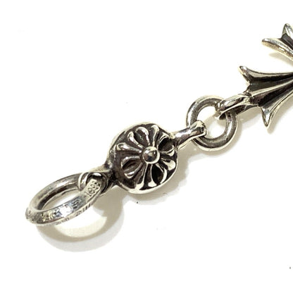 【中古品】【メンズ】 CHROME HEARTS クロムハーツ 1B TNY CH CRS 1ボールタイニー クロスチャーム アクセサリー ペンダントトップ 925 190-261027-ko-06-teih カラー：シルバー 万代Net店