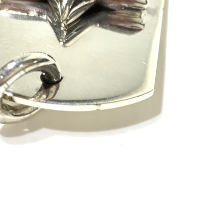【中古品】【メンズ】 CHROME HEARTS クロムハーツ DOG TAG STAR OF DAVID ドッグタグ スター オブ ダビデ ペンダントトップ アクセサリー 925 190-261027-ko-08-teih カラー：シルバー 万代Net店