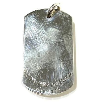 【中古品】【メンズ】 CHROME HEARTS クロムハーツ DOG TAG STAR OF DAVID ドッグタグ スター オブ ダビデ ペンダントトップ アクセサリー 925 190-261027-ko-08-teih カラー：シルバー 万代Net店