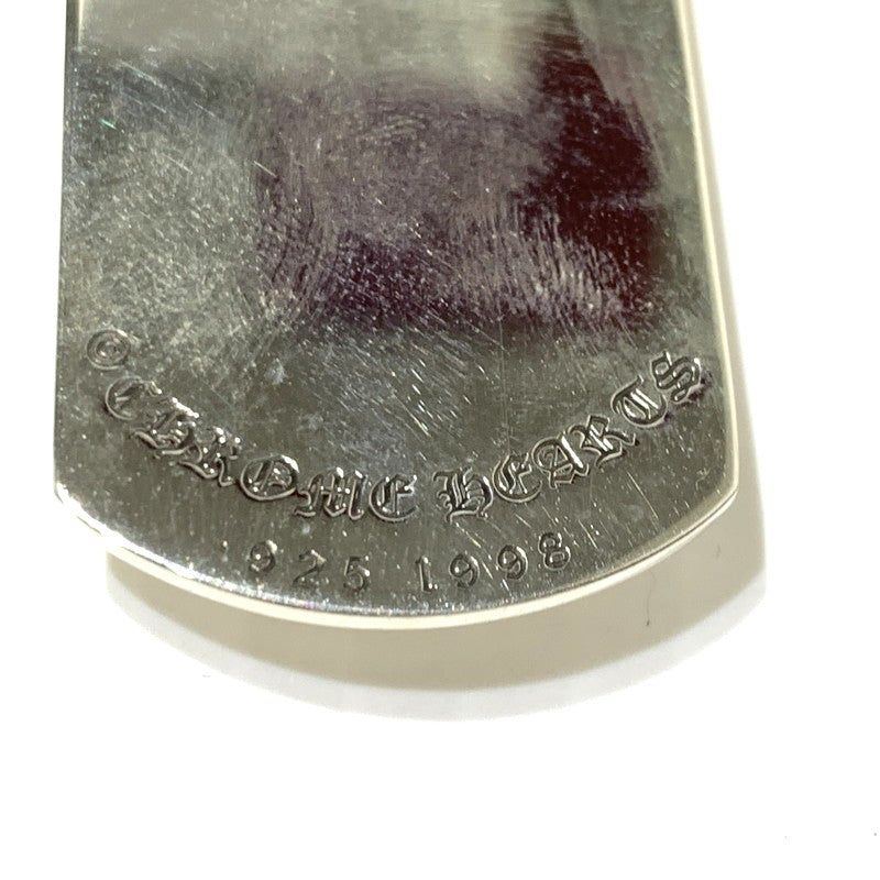 【中古品】【メンズ】 CHROME HEARTS クロムハーツ DOG TAG STAR OF DAVID ドッグタグ スター オブ ダビデ ペンダントトップ アクセサリー 925 190-261027-ko-08-teih カラー：シルバー 万代Net店