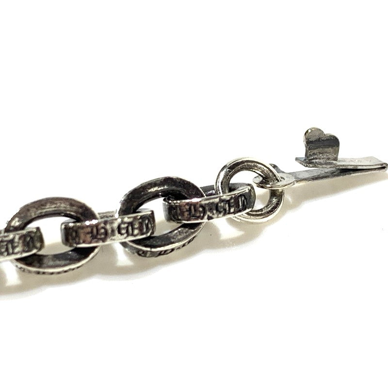 【中古品】【メンズ】 CHROME HEARTS クロムハーツ PAPER CHAIN 7INCH ペーパー チェーン 7インチ ブレスレット アクセサリー 925 190-261027-ko-09-teih カラー：シルバー 万代Net店