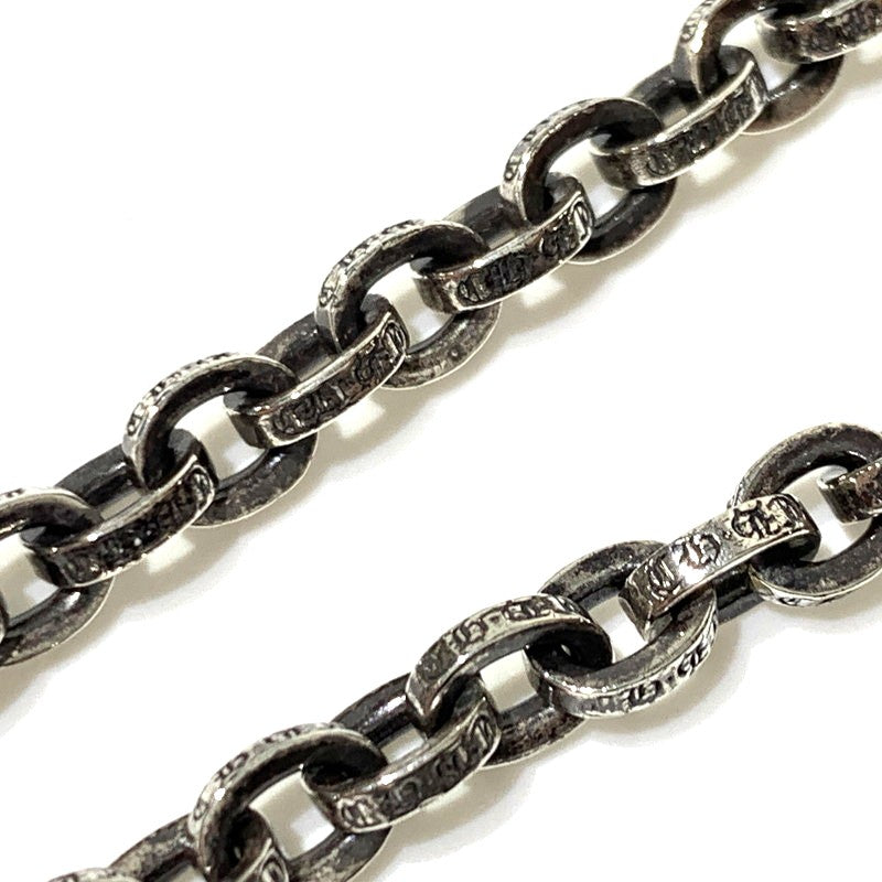 【中古品】【メンズ】 CHROME HEARTS クロムハーツ PAPER CHAIN 7INCH ペーパー チェーン 7インチ ブレスレット アクセサリー 925 190-261027-ko-09-teih カラー：シルバー 万代Net店