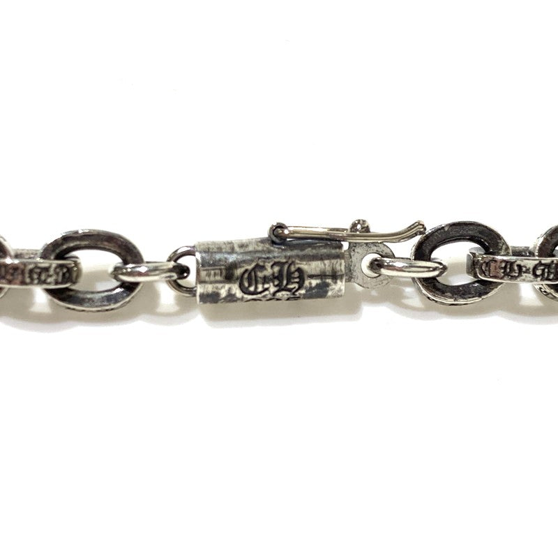 【中古品】【メンズ】 CHROME HEARTS クロムハーツ PAPER CHAIN 7INCH ペーパー チェーン 7インチ ブレスレット アクセサリー 925 190-261027-ko-09-teih カラー：シルバー 万代Net店