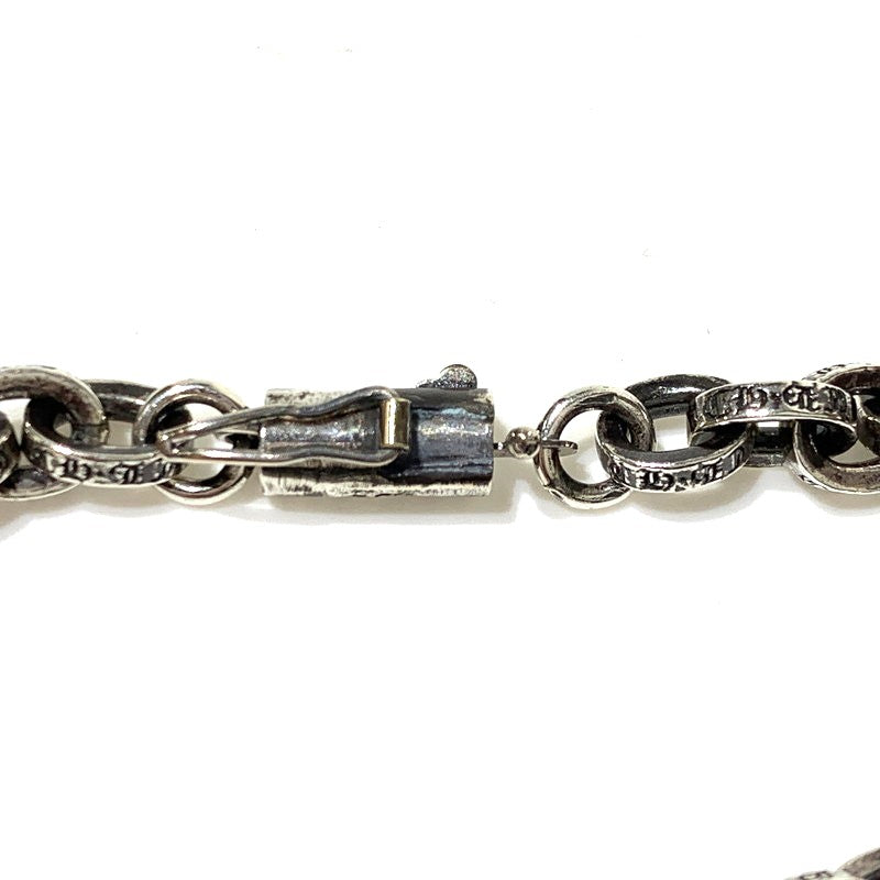 【中古品】【メンズ】 CHROME HEARTS クロムハーツ PAPER CHAIN 7INCH ペーパー チェーン 7インチ ブレスレット アクセサリー 925 190-261027-ko-09-teih カラー：シルバー 万代Net店