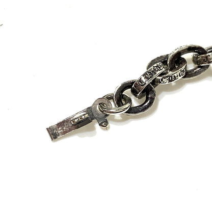 【中古品】【メンズ】 CHROME HEARTS クロムハーツ PAPER CHAIN 7INCH ペーパー チェーン 7インチ ブレスレット アクセサリー 925 190-261027-ko-09-teih カラー：シルバー 万代Net店