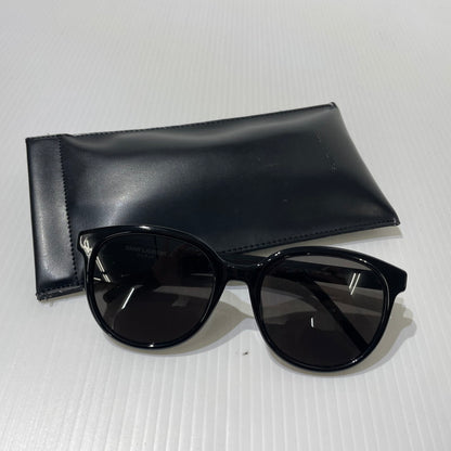 【中古品】【メンズ/レディース】 SAINT LAURENT サンローラン ASIAN FIT MODEL SUNGLASSES SL-317/F アジアンフィットモデル サングラス アイウェア 203-261009-yo-03-teih サイズ：55□20-145 カラー：ブラック 万代Net店