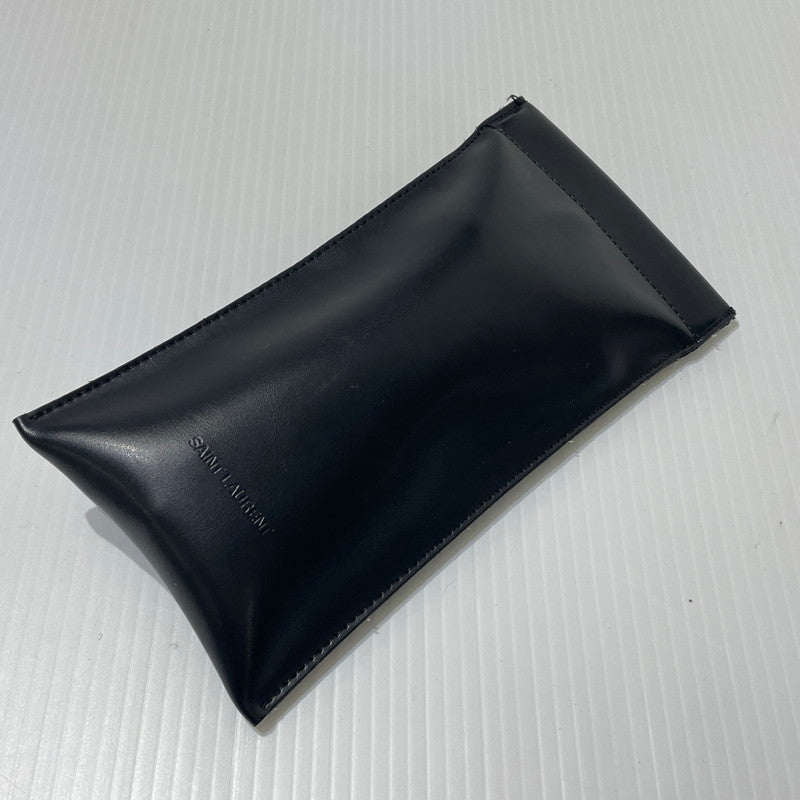 【中古品】【メンズ/レディース】 SAINT LAURENT サンローラン ASIAN FIT MODEL SUNGLASSES SL-317/F アジアンフィットモデル サングラス アイウェア 203-261009-yo-03-teih サイズ：55□20-145 カラー：ブラック 万代Net店