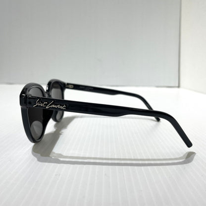 【中古品】【メンズ/レディース】 SAINT LAURENT サンローラン ASIAN FIT MODEL SUNGLASSES SL-317/F アジアンフィットモデル サングラス アイウェア 203-261009-yo-03-teih サイズ：55□20-145 カラー：ブラック 万代Net店