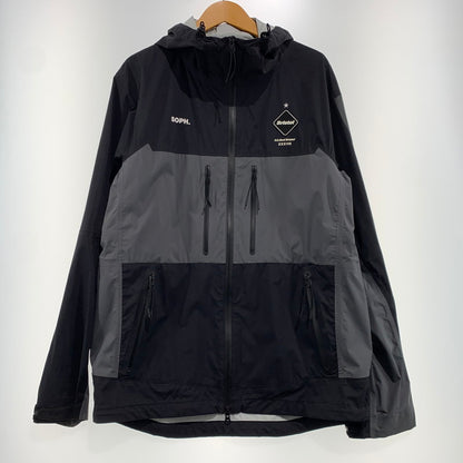 【現状渡し品】【メンズ】 F.C.R.B. エフシーアールビー TOUR JACKET FCRB-178031 ツアージャケット ライトアウター ナイロンパーカー 142-261006-ko-14-teih サイズ：L カラー：ブラック/グレー 万代Net店