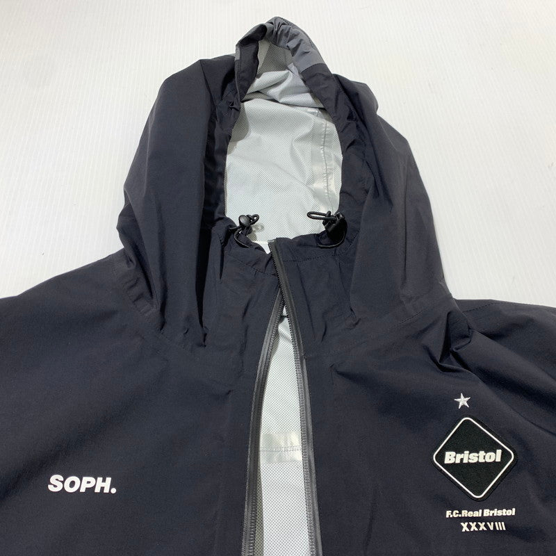 【現状渡し品】【メンズ】 F.C.R.B. エフシーアールビー TOUR JACKET FCRB-178031 ツアージャケット ライトアウター ナイロンパーカー 142-261006-ko-14-teih サイズ：L カラー：ブラック/グレー 万代Net店