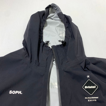 【現状渡し品】【メンズ】 F.C.R.B. エフシーアールビー TOUR JACKET FCRB-178031 ツアージャケット ライトアウター ナイロンパーカー 142-261006-ko-14-teih サイズ：L カラー：ブラック/グレー 万代Net店