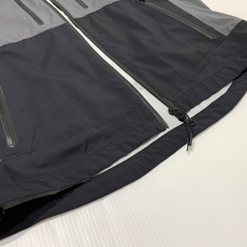 【現状渡し品】【メンズ】 F.C.R.B. エフシーアールビー TOUR JACKET FCRB-178031 ツアージャケット ライトアウター ナイロンパーカー 142-261006-ko-14-teih サイズ：L カラー：ブラック/グレー 万代Net店