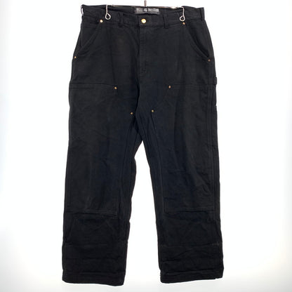 【現状渡し品】【メンズ】 Carhartt カーハート DOUBLE KNEE WORK PANTS B01-BRN ダブルニー ワークパンツ ボトムス ルーズフィット 156-261006-ko-27-teih サイズ：36 カラー：ブラック 万代Net店
