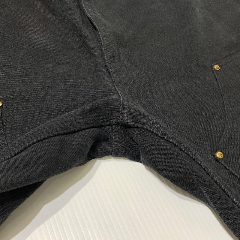 【現状渡し品】【メンズ】 Carhartt カーハート DOUBLE KNEE WORK PANTS B01-BRN ダブルニー ワークパンツ ボトムス ルーズフィット 156-261006-ko-27-teih サイズ：36 カラー：ブラック 万代Net店