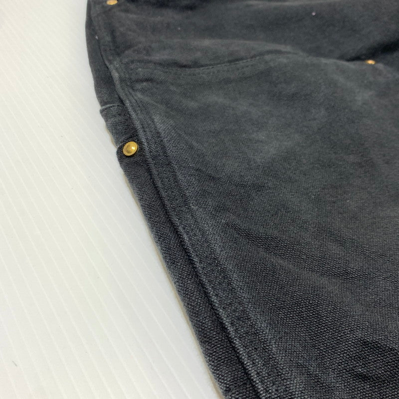 【現状渡し品】【メンズ】 Carhartt カーハート DOUBLE KNEE WORK PANTS B01-BRN ダブルニー ワークパンツ ボトムス ルーズフィット 156-261006-ko-27-teih サイズ：36 カラー：ブラック 万代Net店