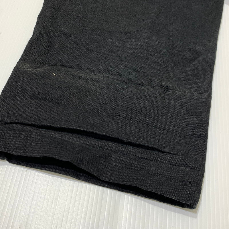 【現状渡し品】【メンズ】 Carhartt カーハート DOUBLE KNEE WORK PANTS B01-BRN ダブルニー ワークパンツ ボトムス ルーズフィット 156-261006-ko-27-teih サイズ：36 カラー：ブラック 万代Net店