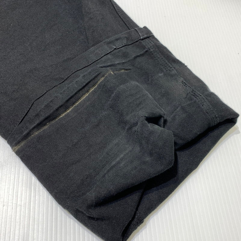 【現状渡し品】【メンズ】 Carhartt カーハート DOUBLE KNEE WORK PANTS B01-BRN ダブルニー ワークパンツ ボトムス ルーズフィット 156-261006-ko-27-teih サイズ：36 カラー：ブラック 万代Net店