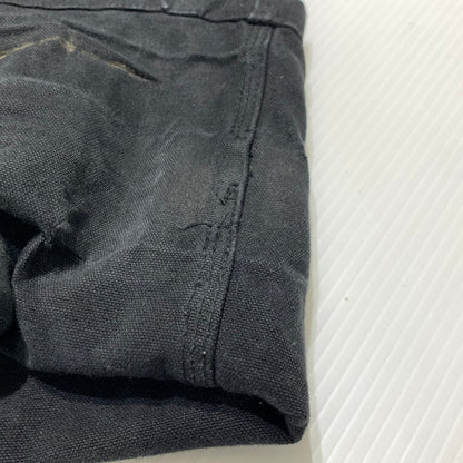 【現状渡し品】【メンズ】 Carhartt カーハート DOUBLE KNEE WORK PANTS B01-BRN ダブルニー ワークパンツ ボトムス ルーズフィット 156-261006-ko-27-teih サイズ：36 カラー：ブラック 万代Net店