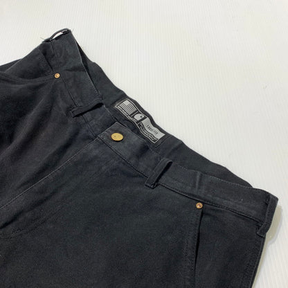 【現状渡し品】【メンズ】 Carhartt カーハート DOUBLE KNEE WORK PANTS B01-BRN ダブルニー ワークパンツ ボトムス ルーズフィット 156-261006-ko-27-teih サイズ：36 カラー：ブラック 万代Net店