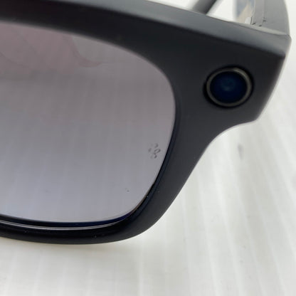 【中古品】【メンズ】 RAY-BAN レイバン × META メタ GEN2 WAYFARER RW4012 ジェン2 ウェイファーラー サングラス アイウェア メガネ 電子機能付き 203-261011-ko-07-teih サイズ：53□22-155 カラー：ブラック 万代Net店