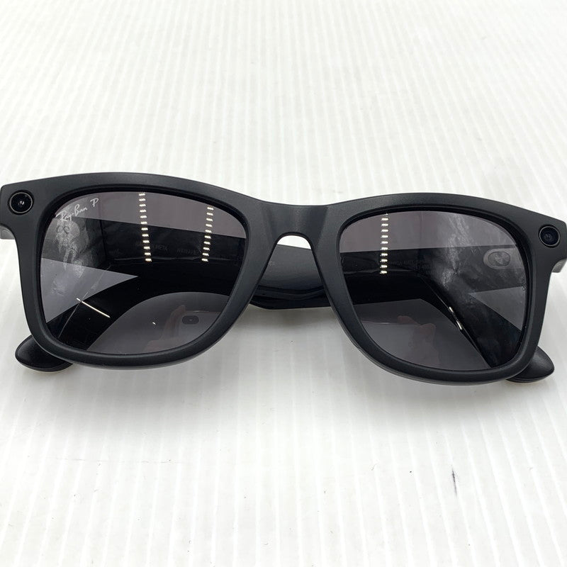【中古品】【メンズ】 RAY-BAN レイバン × META メタ GEN2 WAYFARER RW4012 ジェン2 ウェイファーラー サングラス アイウェア メガネ 電子機能付き 203-261011-ko-07-teih サイズ：53□22-155 カラー：ブラック 万代Net店