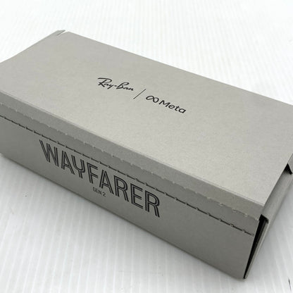【中古品】【メンズ】 RAY-BAN レイバン × META メタ GEN2 WAYFARER RW4012 ジェン2 ウェイファーラー サングラス アイウェア メガネ 電子機能付き 203-261011-ko-07-teih サイズ：53□22-155 カラー：ブラック 万代Net店