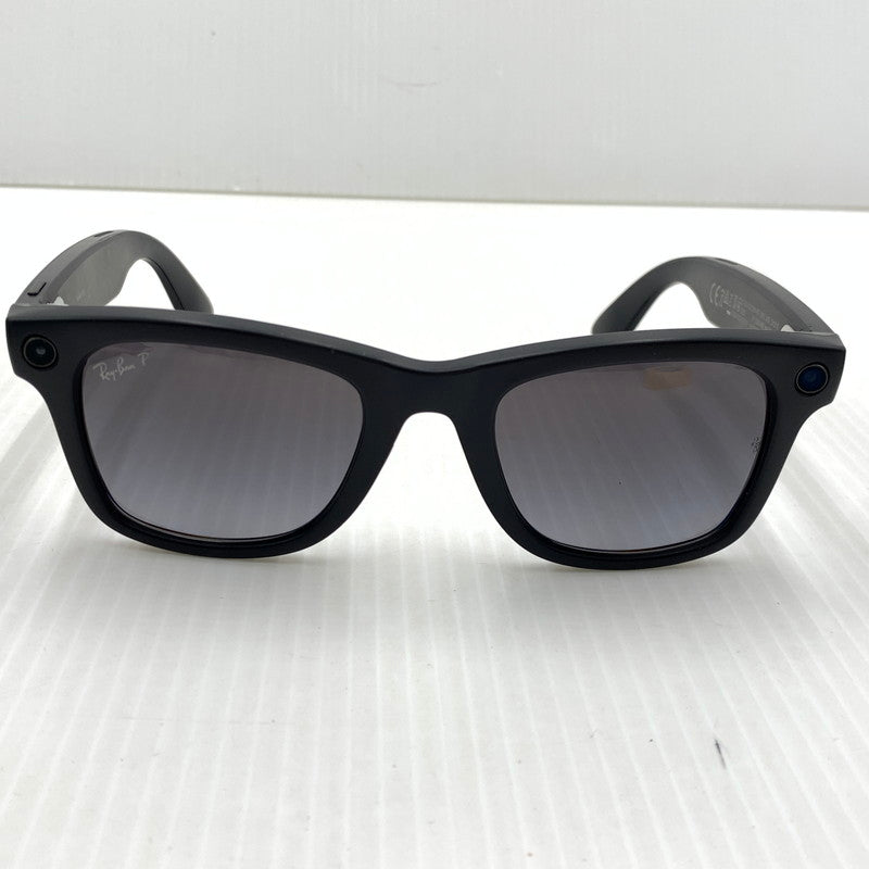 【中古品】【メンズ】 RAY-BAN レイバン × META メタ GEN2 WAYFARER RW4012 ジェン2 ウェイファーラー サングラス アイウェア メガネ 電子機能付き 203-261011-ko-07-teih サイズ：53□22-155 カラー：ブラック 万代Net店