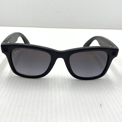 【中古品】【メンズ】 RAY-BAN レイバン × META メタ GEN2 WAYFARER RW4012 ジェン2 ウェイファーラー サングラス アイウェア メガネ 電子機能付き 203-261011-ko-07-teih サイズ：53□22-155 カラー：ブラック 万代Net店