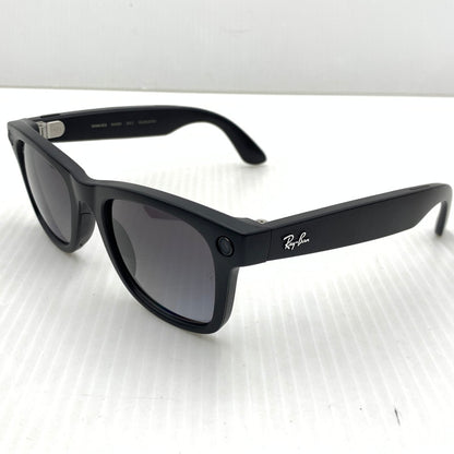 【中古品】【メンズ】 RAY-BAN レイバン × META メタ GEN2 WAYFARER RW4012 ジェン2 ウェイファーラー サングラス アイウェア メガネ 電子機能付き 203-261011-ko-07-teih サイズ：53□22-155 カラー：ブラック 万代Net店