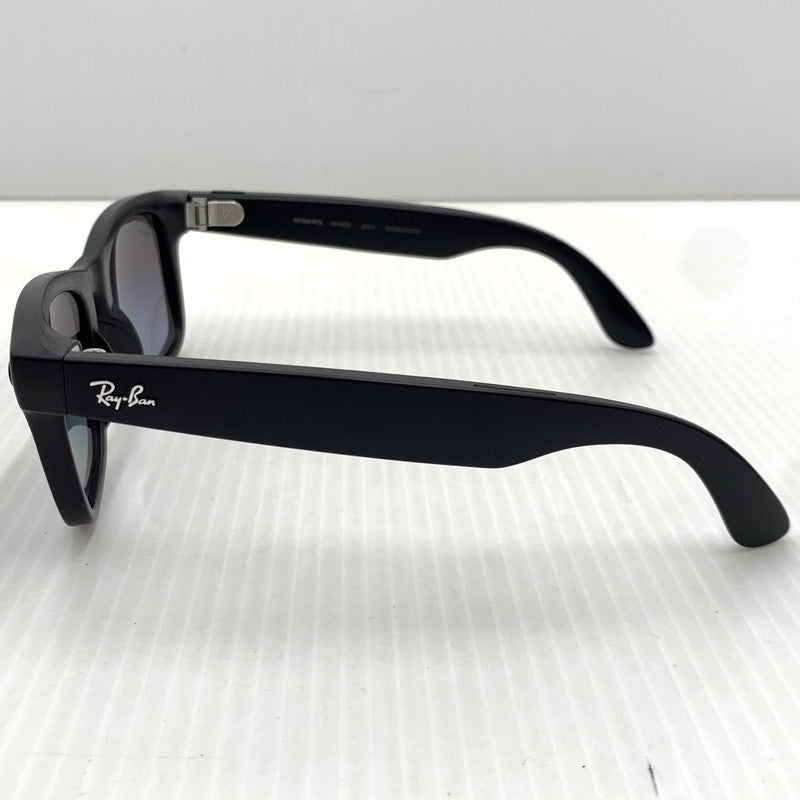 【中古品】【メンズ】 RAY-BAN レイバン × META メタ GEN2 WAYFARER RW4012 ジェン2 ウェイファーラー サングラス アイウェア メガネ 電子機能付き 203-261011-ko-07-teih サイズ：53□22-155 カラー：ブラック 万代Net店