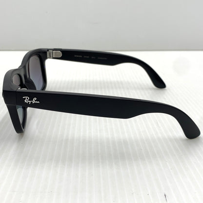 【中古品】【メンズ】 RAY-BAN レイバン × META メタ GEN2 WAYFARER RW4012 ジェン2 ウェイファーラー サングラス アイウェア メガネ 電子機能付き 203-261011-ko-07-teih サイズ：53□22-155 カラー：ブラック 万代Net店