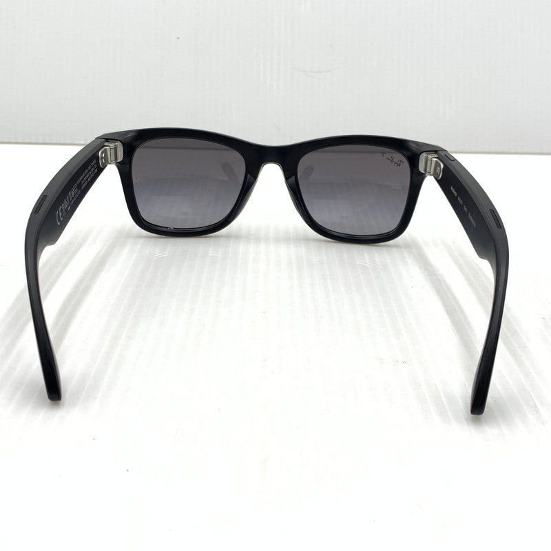 【中古品】【メンズ】 RAY-BAN レイバン × META メタ GEN2 WAYFARER RW4012 ジェン2 ウェイファーラー サングラス アイウェア メガネ 電子機能付き 203-261011-ko-07-teih サイズ：53□22-155 カラー：ブラック 万代Net店