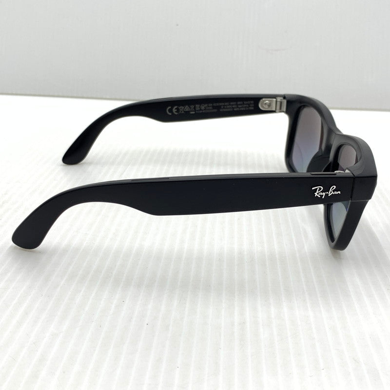 【中古品】【メンズ】 RAY-BAN レイバン × META メタ GEN2 WAYFARER RW4012 ジェン2 ウェイファーラー サングラス アイウェア メガネ 電子機能付き 203-261011-ko-07-teih サイズ：53□22-155 カラー：ブラック 万代Net店