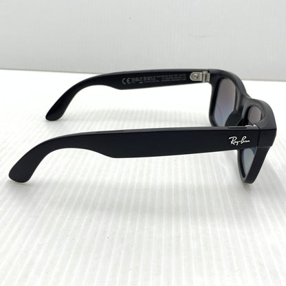 【中古品】【メンズ】 RAY-BAN レイバン × META メタ GEN2 WAYFARER RW4012 ジェン2 ウェイファーラー サングラス アイウェア メガネ 電子機能付き 203-261011-ko-07-teih サイズ：53□22-155 カラー：ブラック 万代Net店
