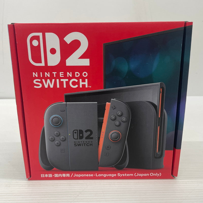 【未使用品】 Nintendo Switch2 ニンテンドースイッチ2 国内版 日本語版 BEE-S-KB6CA 035-261008-ns-06-tei 万代Net店