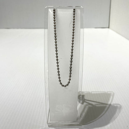 【中古品】【メンズ/レディース】 GUCCI グッチ INTERLOCKING G NECKLACE インターロッキングG ネックレス アクセサリー ボールチェーン 192-261009-yo-02-teih カラー：シルバー 万代Net店