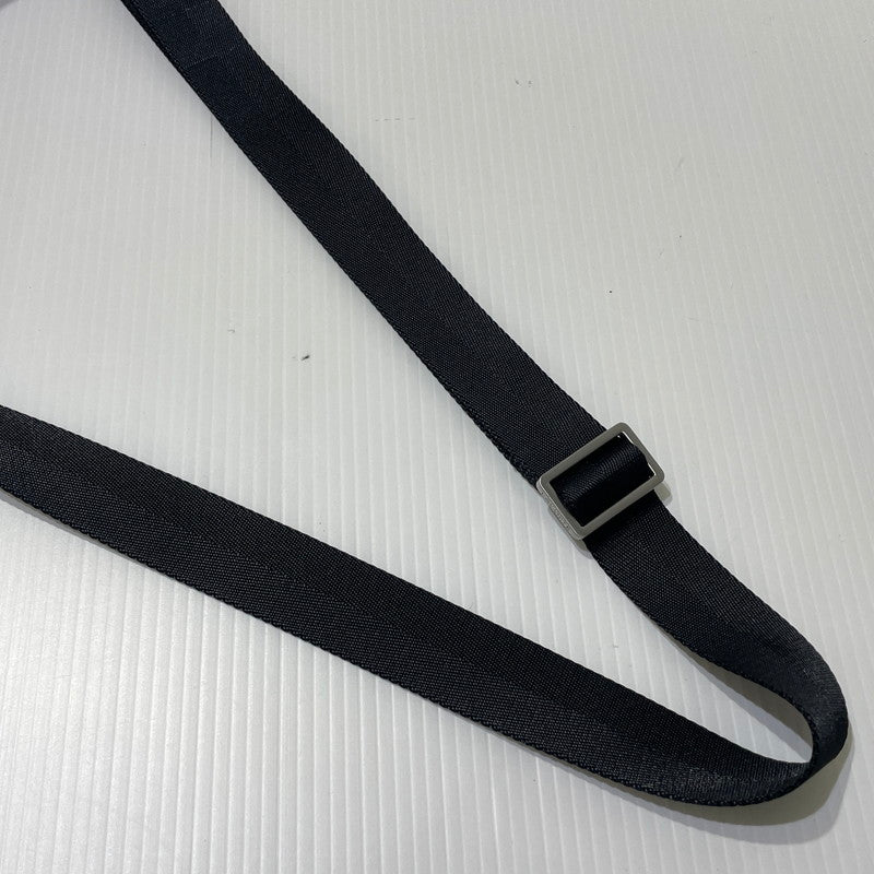 【中古品】【メンズ】 LACOSTE ラコステ THE BLEND MONOGRAM REPORTER BAG NH5283LX ザ ブレンド モノグラムコンビレポーターバッグ カバン 188-261009-yo-07-teih カラー：ブラック 万代Net店