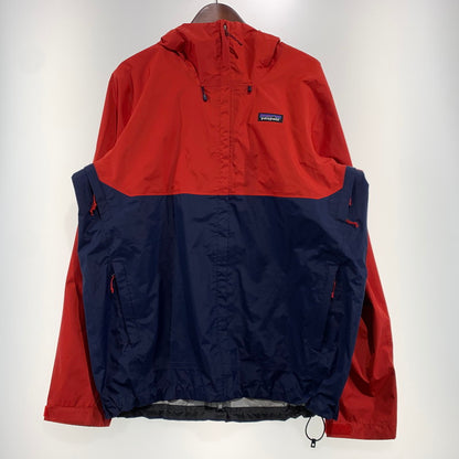 【中古品】【メンズ】 Patagonia パタゴニア TORRENTSHELL 3L JKT 85240SP20 トレントシェル ジャケット ライトアウター ナイロンパーカー 144-261006-ko-13-teih サイズ：L カラー：レッド系/ネイビー系 万代Net店