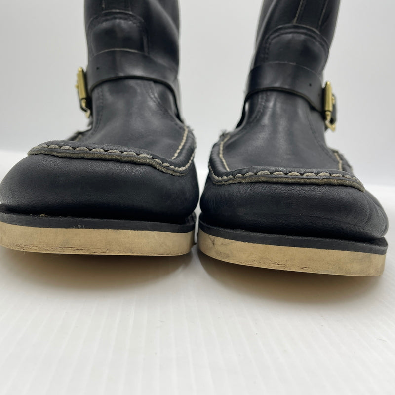 【中古品】【メンズ】 RED WING レッドウィング PECOS BOOTS 靴 8156 ペコス ブーツ 靴 164-261007-sa-02-teih サイズ：27.5cm カラー：ベージュ 万代Net店