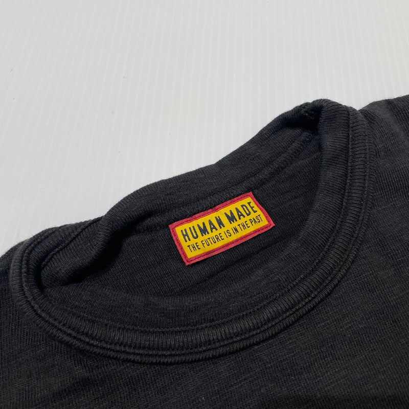 【中古品】【メンズ】 HUMAN MADE ヒューマンメイド × J－HOPE OF BTS ジェイホープ 別注コラボ HUMAN HOPE GRAPHIC T-SHIRT ”BLACK” XX31TE001 ヒューマンホープ グラフィック Tシャツ 半袖 トップス 142-261014-yo-18-teih サイズ：S カラー：ブラック 万代Net店